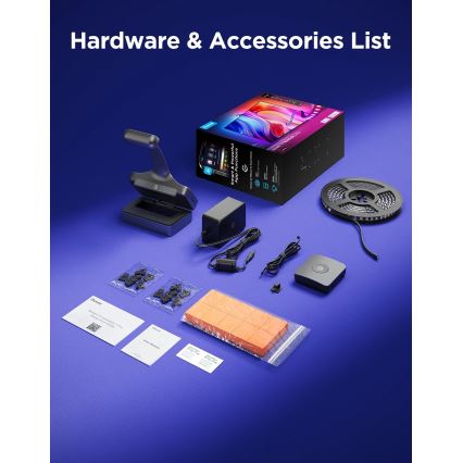 Govee - TV Backlight 3 Pro 55-65 SMART LED подсветка RGBIC Wi-Fi