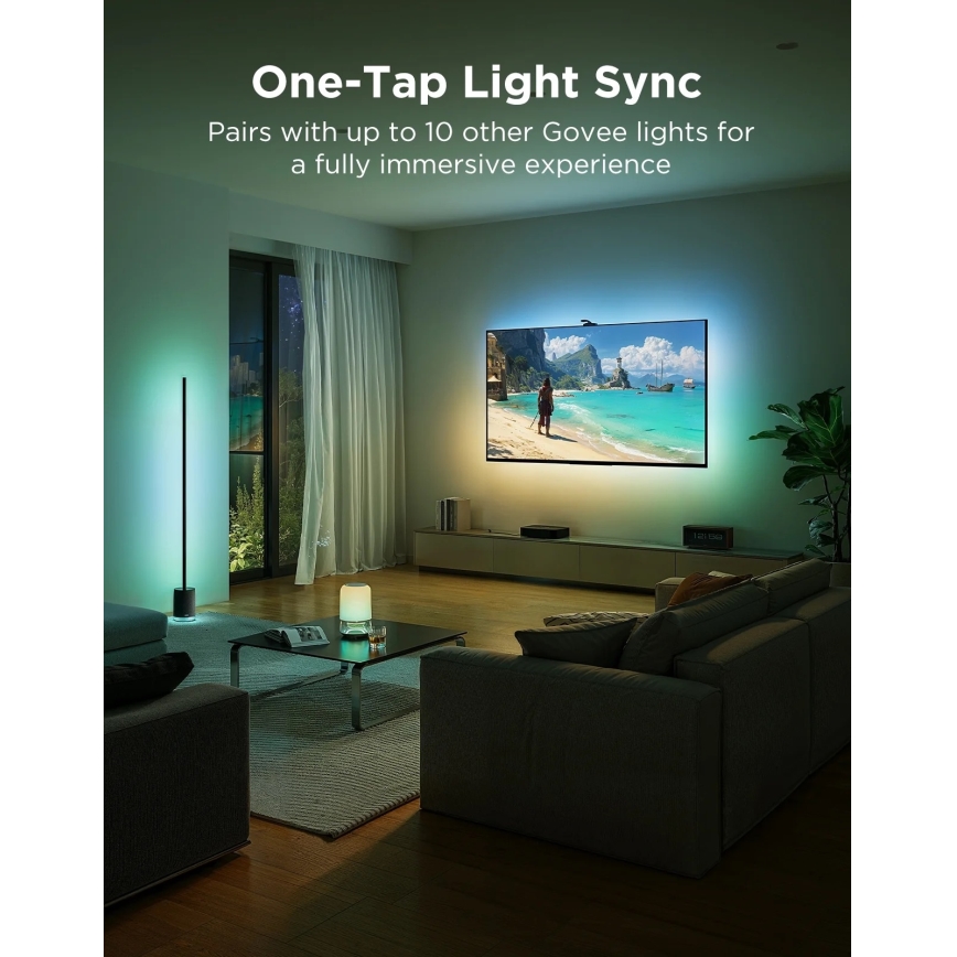 Govee - TV Backlight 3 Pro 75-85 Умна LED подсветка RGBIC Wi-Fi