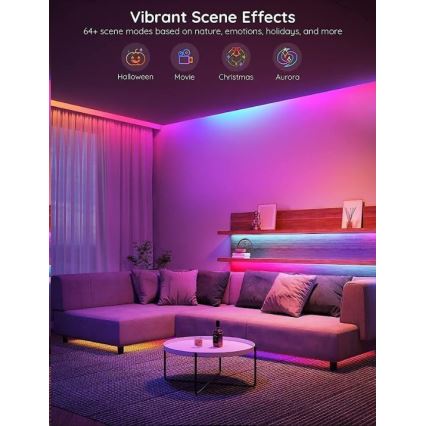 Govee - Wi-Fi RGBIC PRO Smart LED лента 10 м