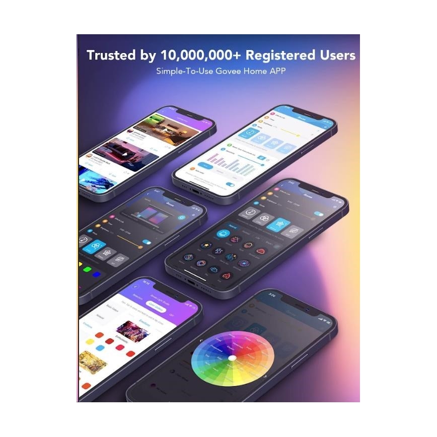 Govee - Wi-Fi RGBIC PRO Smart LED лента 10 м