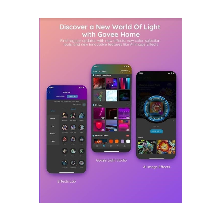 Govee - Wi-Fi RGBIC PRO Smart LED лента 10 м