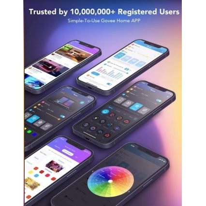Govee - Wi-Fi RGBIC PRO интелигентна LED лента 10м