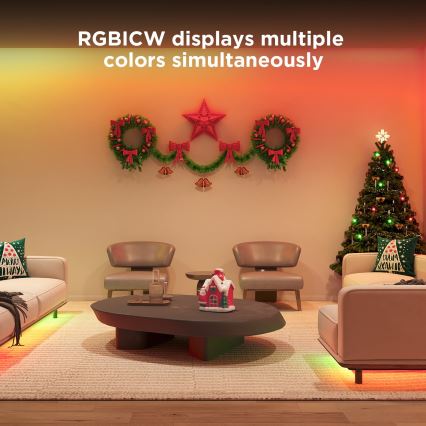 Govee - Wi-Fi RGBICW Smart PRO LED лента 10 м MATTER - изключително издръжлив