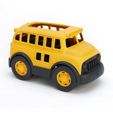 Green Toys - Училищен автобус жълт/черен