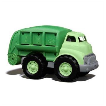 Green Toys - Камион за рециклиране на отпадъци зелен
