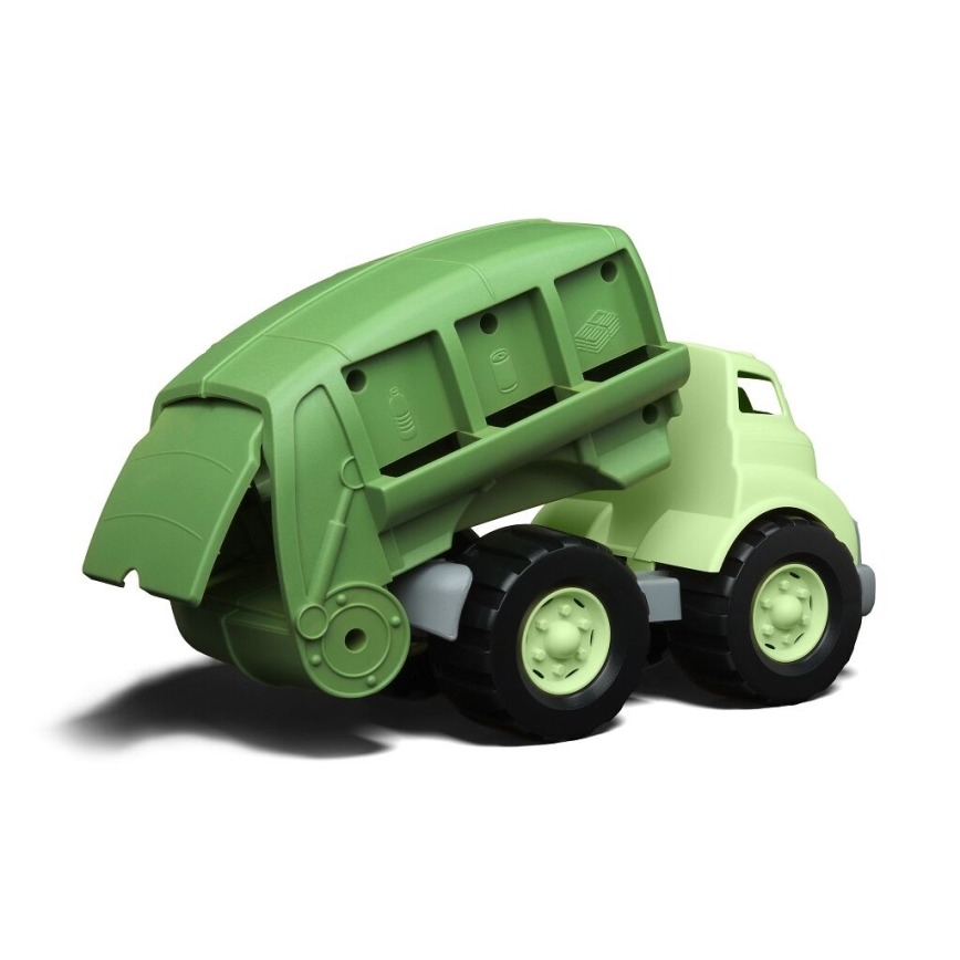 Green Toys - Камион за рециклиране на отпадъци зелен