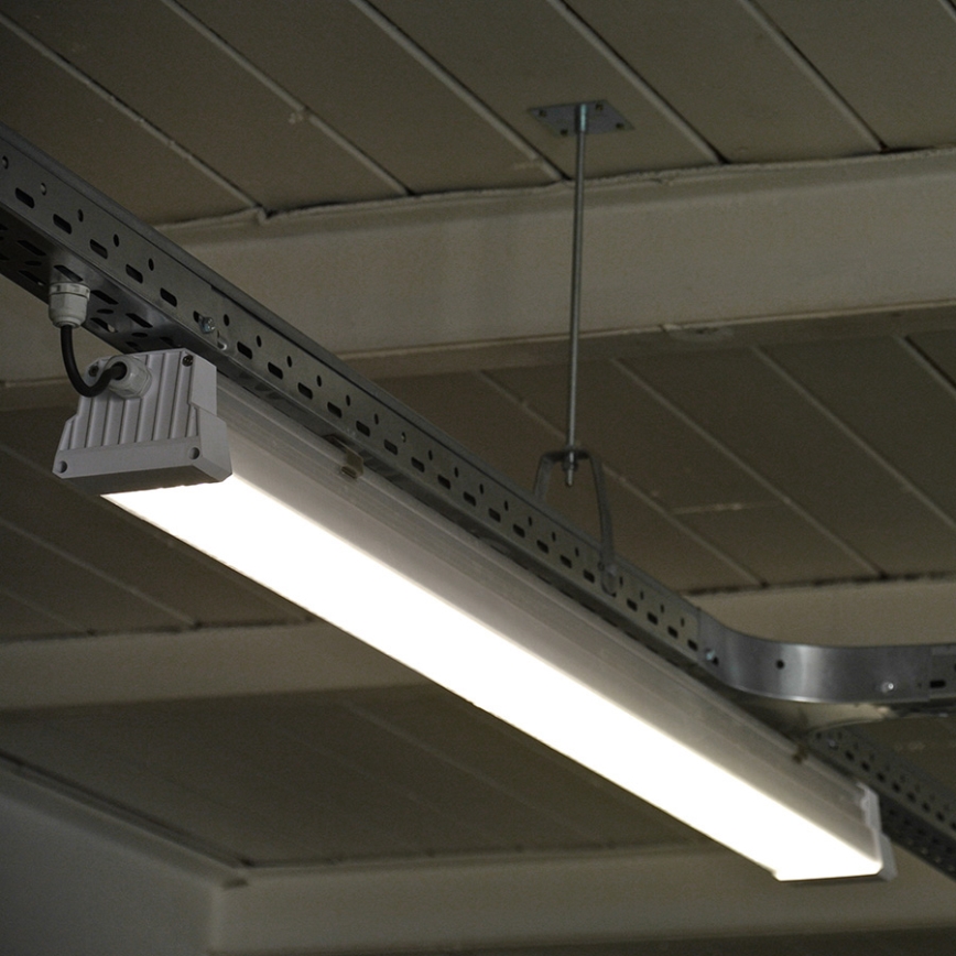 Greenlux GXWP381 - LED индустриална флуоресцентна лампа DUST PROFI MILK LED/53W/230V 4000K IP66