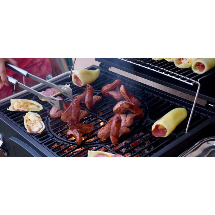 Грил за въглища, черен