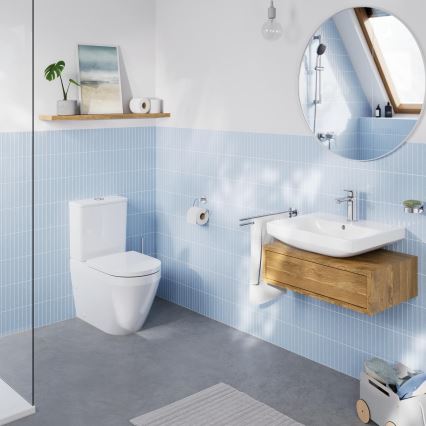 GROHE 102513SH00 - Комплект за WC EURO CERAMIC 67,3 x 37,6 x 79,2 см керамика/бяла