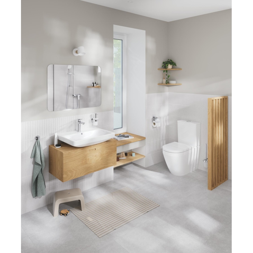 GROHE 102513SH00 - Комплект за WC EURO CERAMIC 67,3 x 37,6 x 79,2 см керамика/бяла
