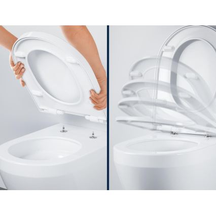 GROHE 102513SH00 - Комплект за WC EURO CERAMIC 67,3 x 37,6 x 79,2 см керамика/бяла