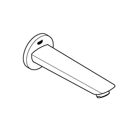 GROHE 13255001 - Изпускател за вана BAUCOSMOPOLITAN 171 мм полирано хромово покритие