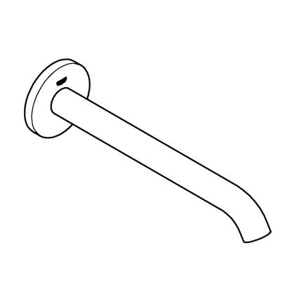 GROHE 13449DC1 - Сифон за вана ESSENCE 221 mm неръждаема стомана