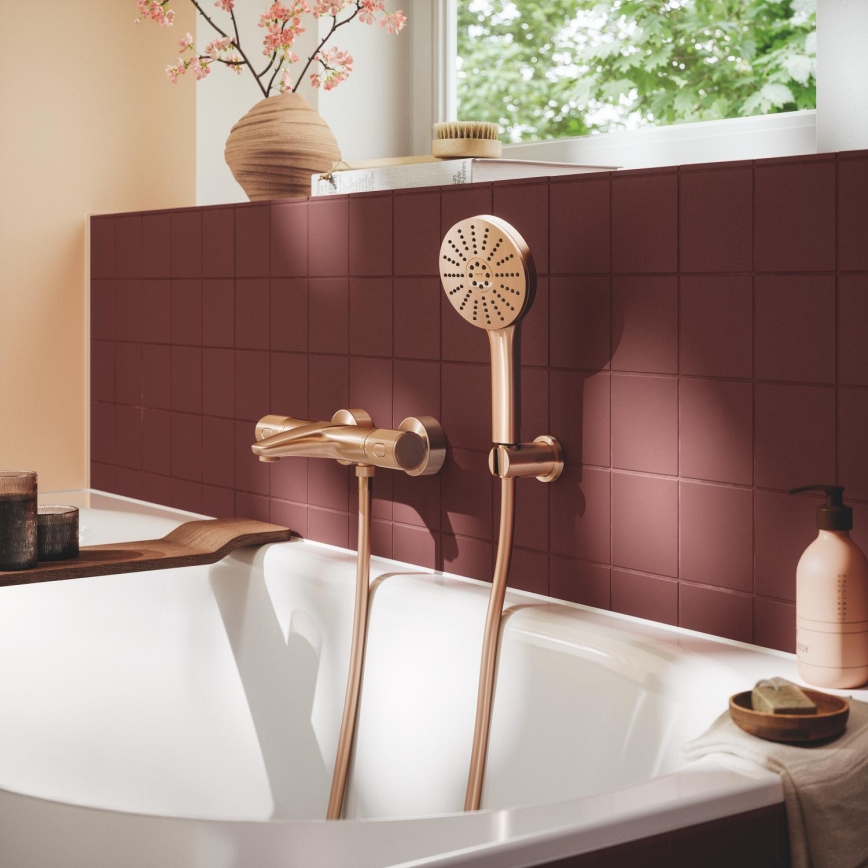 GROHE 134863DL00 - Ръчен душ VITALIO JOY+ 120 мм с медно покритие
