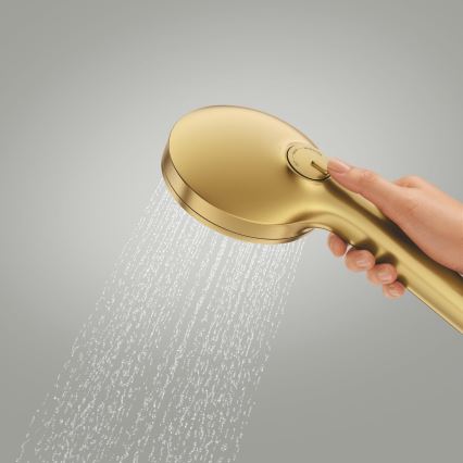 GROHE 134863GN00 - Ръчен душ VITALIO JOY+ 120 мм, четкано златно покритие