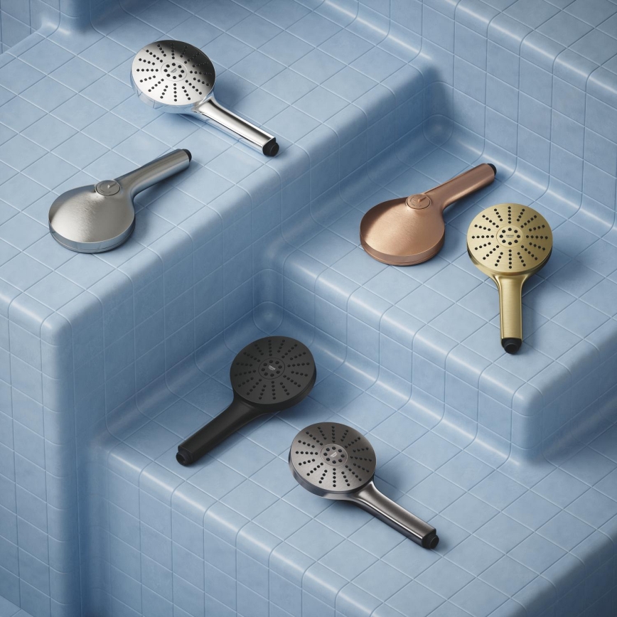 GROHE 134863GN00 - Ръчен душ VITALIO JOY+ 120 мм, четкано златно покритие