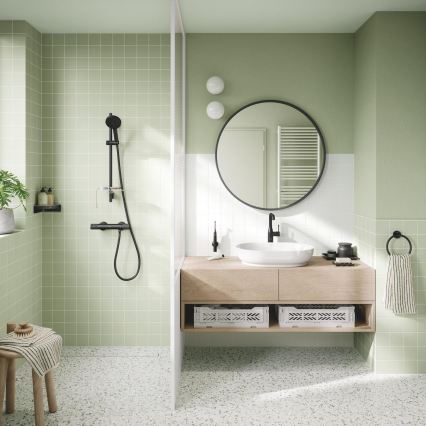 GROHE 1348642430 - Ръчен душ VITALIO JOY+ 120 мм черен