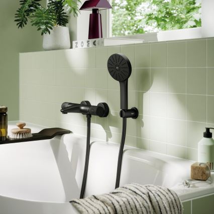 GROHE 1348652430 - Комплект за душ VITALIO JOY+ 120 мм черен