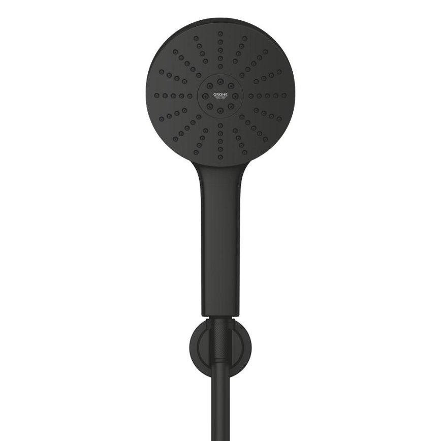 GROHE 1348652430 - Комплект за душ VITALIO JOY+ 120 мм черен