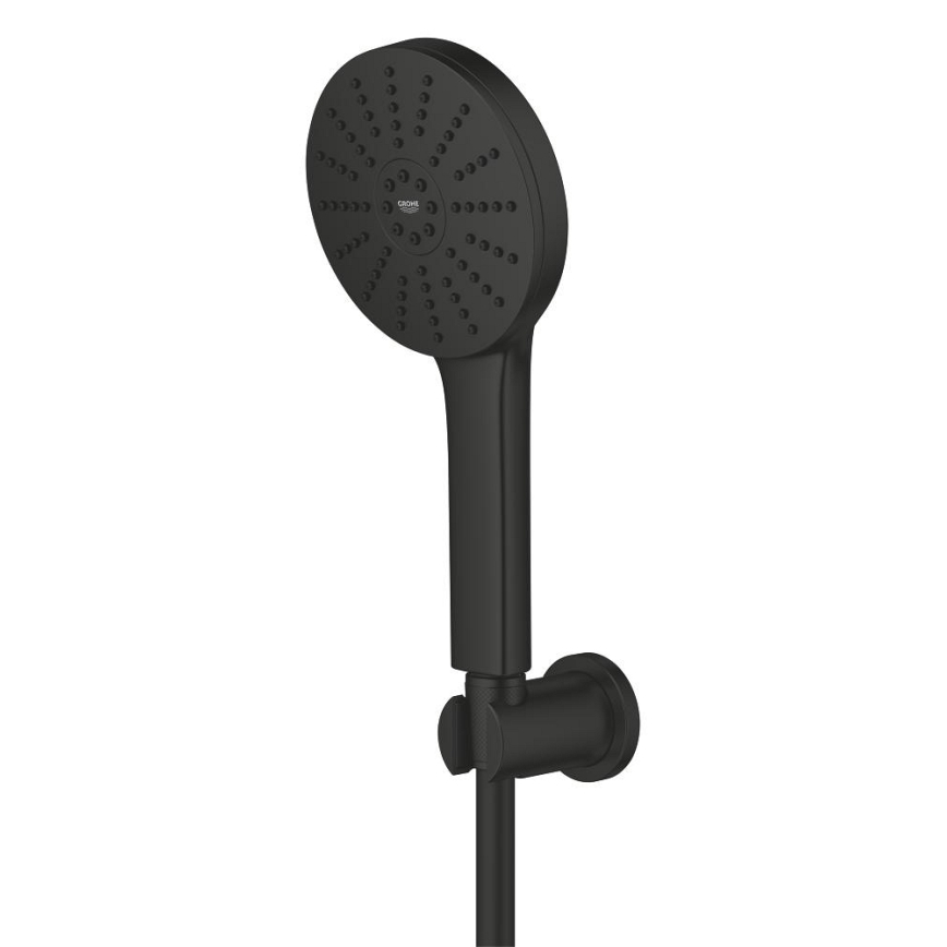 GROHE 1348652430 - Комплект за душ VITALIO JOY+ 120 мм черен