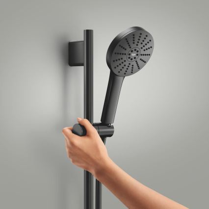 GROHE 1348662430 - Комплект за душ VITALIO JOY+ 120 mm черен