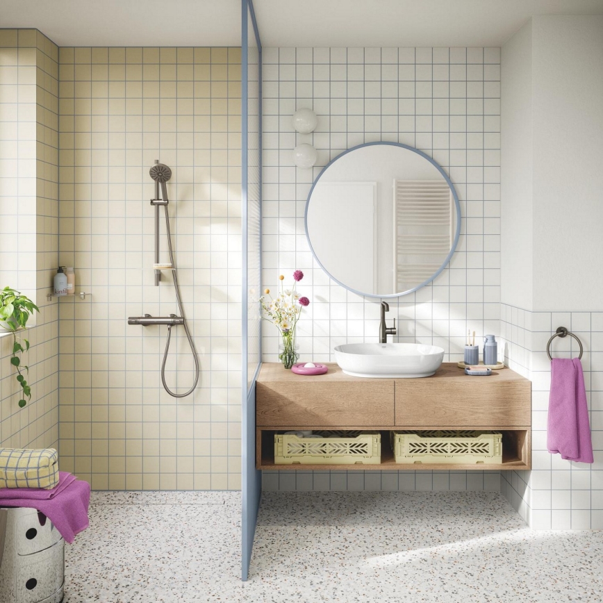GROHE 134866AL00 - Душ комплект VITALIO JOY+ 120 мм графит