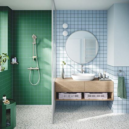 GROHE 134866DC00 - Комплект за душ VITALIO JOY+ 120 мм матов хром