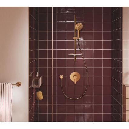 GROHE 134866DL00 - комплект за душ VITALIO JOY+ 120 мм меден