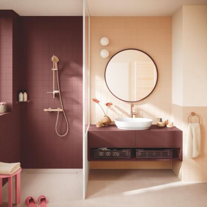 GROHE 134866DL00 - комплект за душ VITALIO JOY+ 120 мм меден