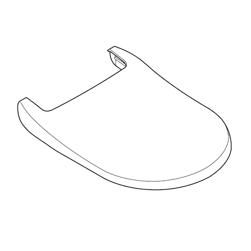 GROHE 14925SH0 - Капак за тоалетна SENSIA ARENA, бял