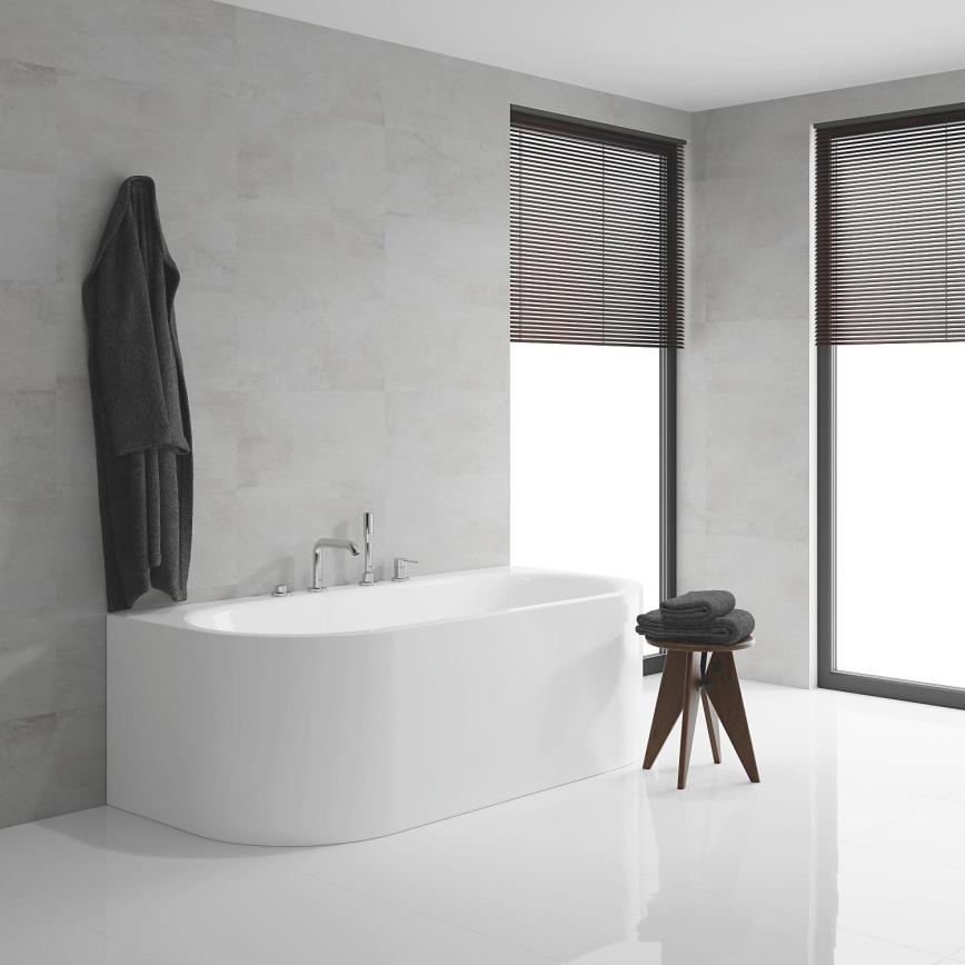 GROHE 19578001 - Комплект за вана с четири отвора ESSENCE 197 mm лъскав хром