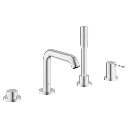 GROHE 19578DC1 - четириотворен смесител за вана ESSENCE, неръждаема стомана