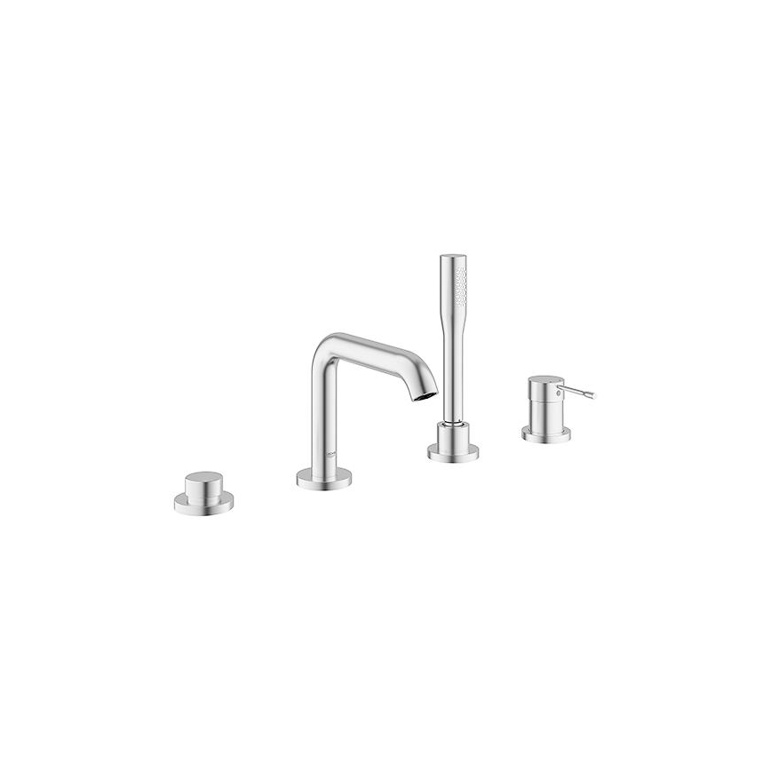 GROHE 19578DC1 - четириотворен смесител за вана ESSENCE, неръждаема стомана