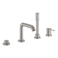 GROHE 19578DC1 - Комбинация за вана с 4 отвора ESSENCE, неръждаема стомана