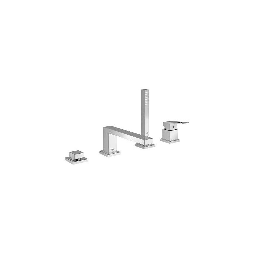 GROHE 19897001 - Смесител за вана за 4 отвора EUROCUBE, лъскав хром