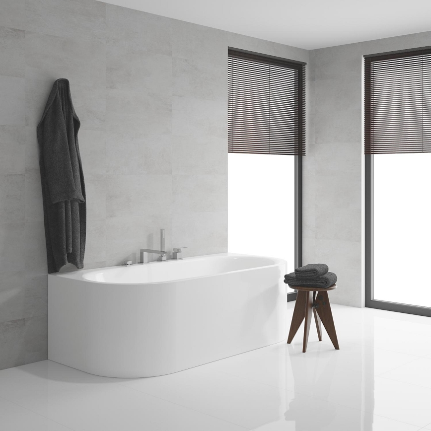GROHE 19897001 - Смесител за вана за 4 отвора EUROCUBE, лъскав хром