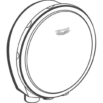 GROHE 19952GL0 - TALENTOFILL комплект за вана с пълнене, оттичане и преливане, златно покритие