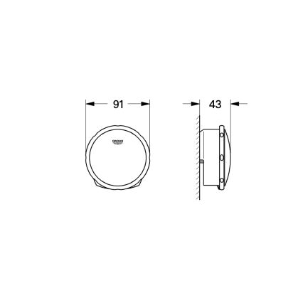 GROHE 19952GL0 - TALENTOFILL комплект за вана с пълнене, оттичане и преливане, златно покритие