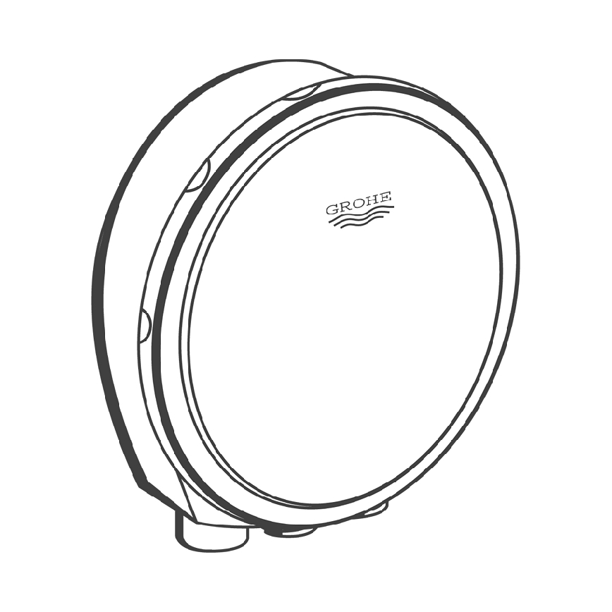 GROHE 19952GL0 - Комплект TALENTOFILL за напълване, изпускане и преливане на вана, златен