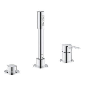 GROHE 19965001 - Смесител за вана с три отвора LINEARE, полирано хромово покритие
