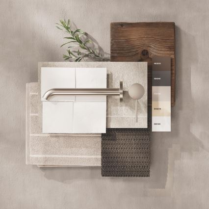 GROHE 19967DC1 - Смесител за умивалник с два отвора ESSENCE 230 mm, от неръждаема стомана