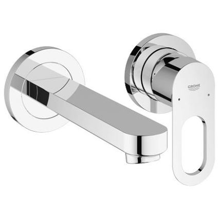 GROHE 20289000 - Смесител за умивалник с два монтажни отвора BAULOOP 110 mm лъскав хром