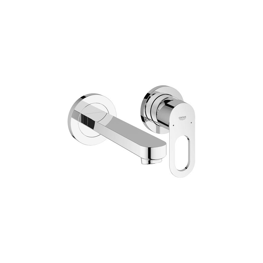 GROHE 20289000 - Смесител за умивалник с два монтажни отвора BAULOOP 110 mm лъскав хром