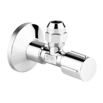 GROHE 22037000 - Ъглов вентил DN 15, хром с висок блясък