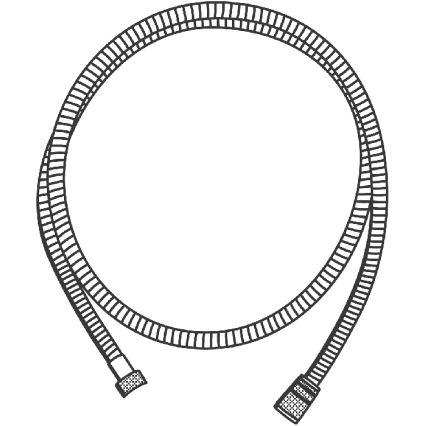 GROHE 22100000 - маркуч за душ VITALIOFLEX METAL LONG-LIFE 1750 мм хром