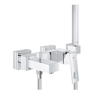 GROHE 23141000 - Комплект за вана със смесител EUROCUBE DN 15, полирано хромово покритие