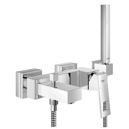 GROHE 23141000 - Комплект за вана със смесител EUROCUBE DN 15, полирано хромово покритие