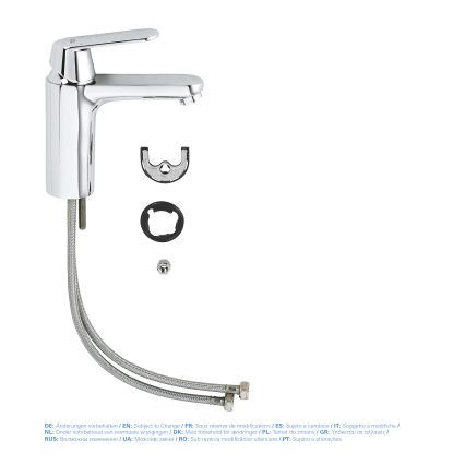 GROHE 23327000 - Смесител за умивалник EUROSMART COSMOPOLITAN DN 15, размер M, хром