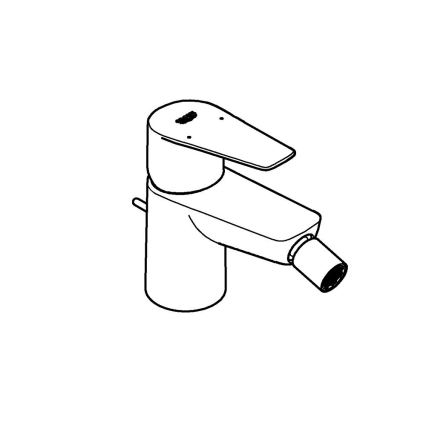 GROHE 23345001 - Смесител за биде START EDGE, полирано хромово покритие