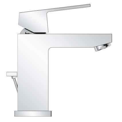 GROHE 2339000E - Смесител за умивалник EUROCUBE DN 15, лъскав хром